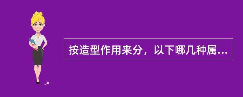 按造型作用来分，以下哪几种属于造型光（）