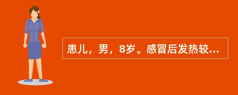 患儿，男，8岁。感冒后发热较高，咽喉红肿疼痛，口干，舌苔薄黄，脉数。应首选的药对