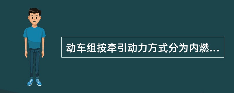 动车组按牵引动力方式分为内燃动车组和（）动车组。