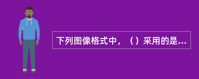 下列图像格式中，（）采用的是有损压缩技术。