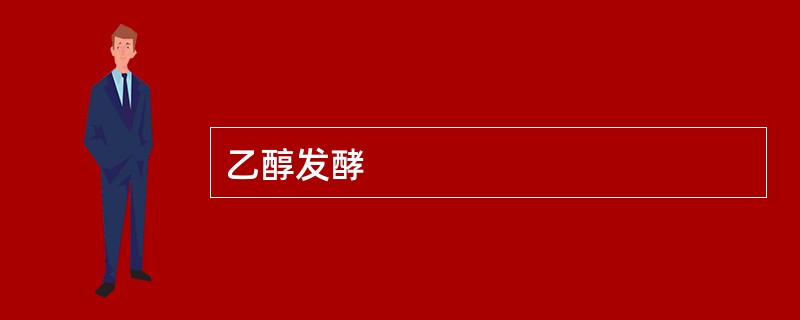 乙醇发酵 乙醇发酵
