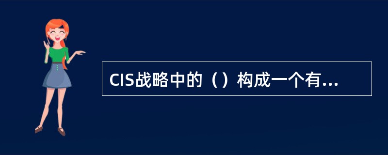 CIS战略中的（）构成一个有机整体。