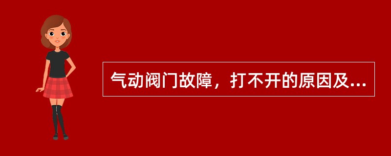 气动阀门故障，打不开的原因及相应解决方法？