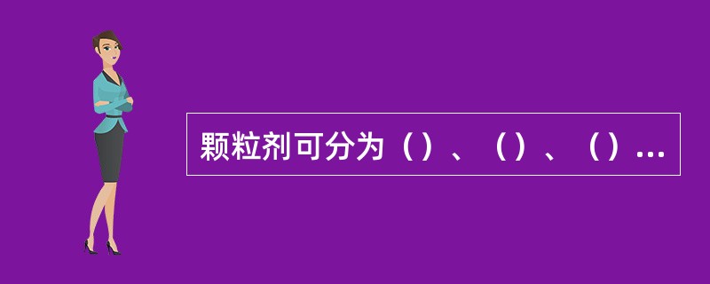 颗粒剂可分为（）、（）、（）、肠溶颗粒剂、缓释颗粒剂。
