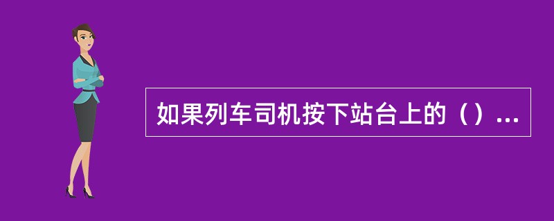 如果列车司机按下站台上的（）启动按钮，将启动ATP中的无人驾驶自动折返程序。