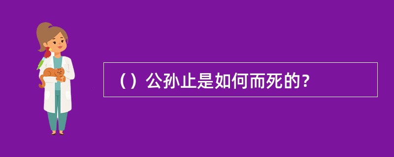 （）公孙止是如何而死的？