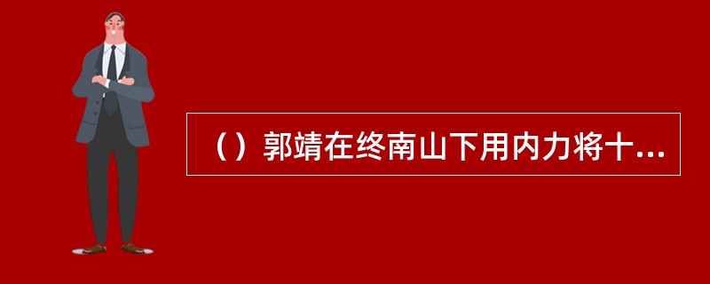 （）郭靖在终南山下用内力将十四个道士手中的剑震断了几把？