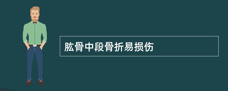 肱骨中段骨折易损伤