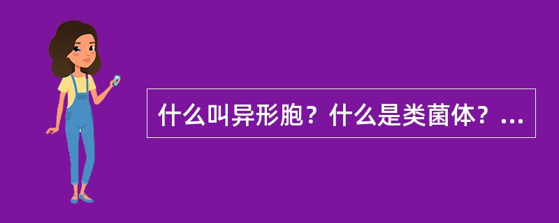 什么叫异形胞？什么是类菌体？什么是豆血红蛋白？试述它们的作用机制。