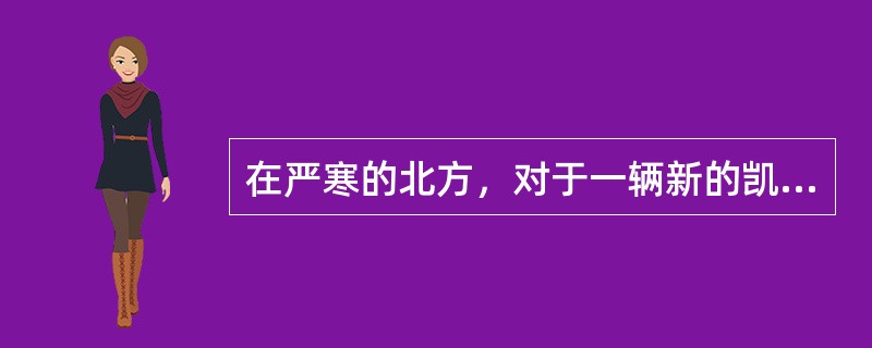 在严寒的北方，对于一辆新的凯美瑞汽车使用以下哪种油最合适（）