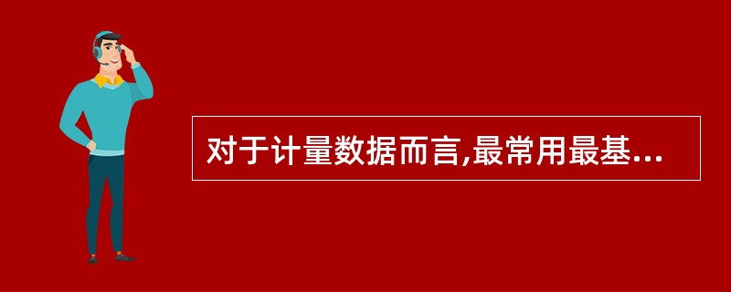 对于计量数据而言,最常用最基本的控制图是()。