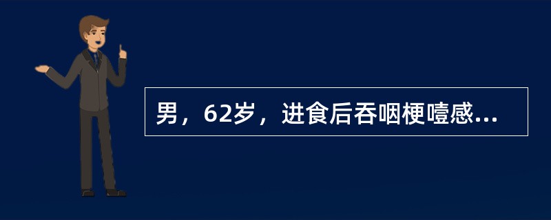 男，62岁，进食后吞咽梗噎感2个月，逐渐消瘦，临床高度怀疑食管癌。确诊的方法是
