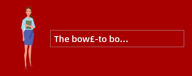 The bow£­to book can be of help to _____