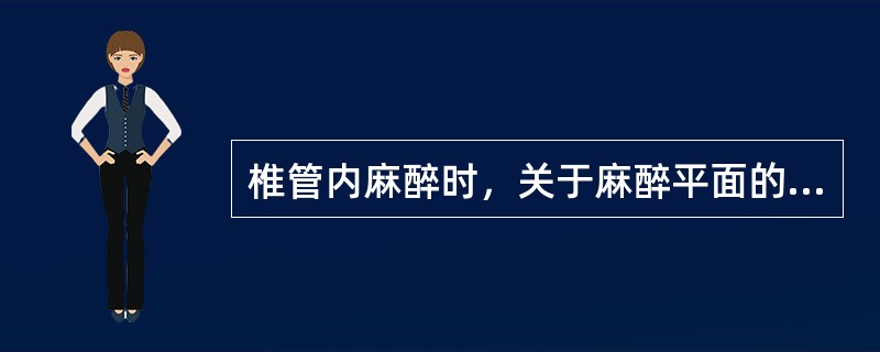 椎管内麻醉时，关于麻醉平面的判断，两乳头连线为A、T2B、T4C、T6D、T8E