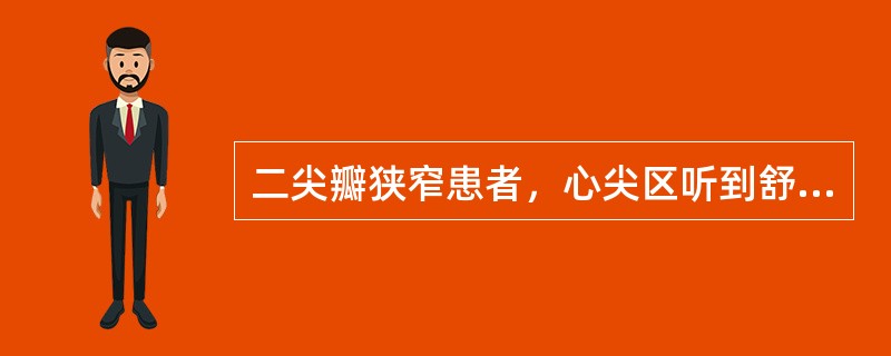 二尖瓣狭窄患者，心尖区听到舒张期隆隆样杂音，关于该杂音不正确的是A、心功能改善后