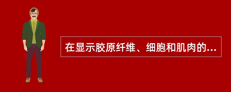 在显示胶原纤维、细胞和肌肉的染色法中，能证明胶原纤维的染料是A、碱性复红B、中性