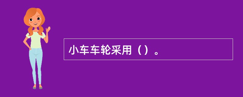 小车车轮采用（）。