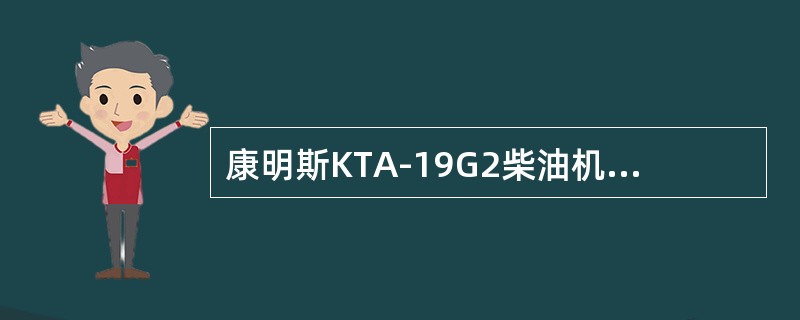 康明斯KTA-19G2柴油机的正时调整时，不需检测的参数是（）。