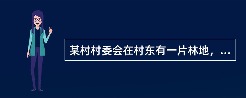 某村村委会在村东有一片林地，2004年5月，村民周某找到村委会干部要求承包该片林