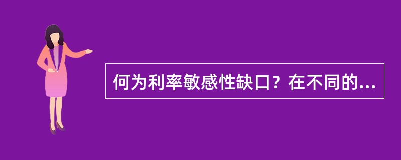 何为利率敏感性缺口？在不同的缺口下，利率变动对银行利润有何影响？