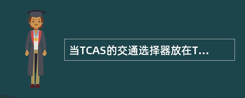 当TCAS的交通选择器放在THRT（威胁）位时，能否显示前方30海里与本机同高度