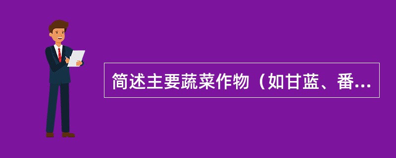 简述主要蔬菜作物（如甘蓝、番茄、茄子、甜椒、黄瓜、西葫芦等）春季育苗适宜的苗龄，