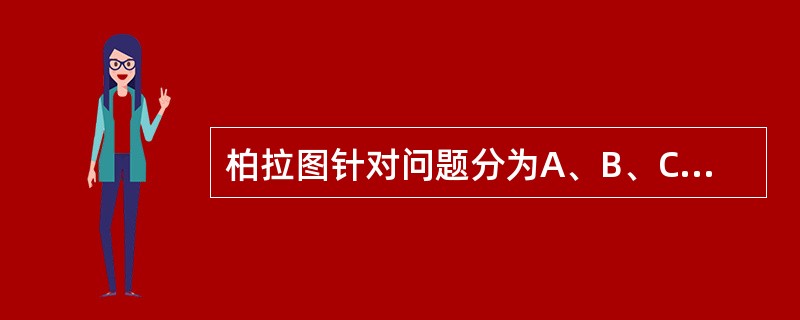 柏拉图针对问题分为A、B、C三大类各代表：、次要因素、其它因素。
