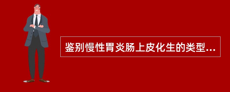 鉴别慢性胃炎肠上皮化生的类型首选的染色方法是（）