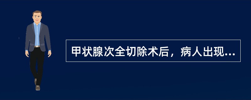 甲状腺次全切除术后，病人出现手足抽搐发作时，最便捷而有效的治疗是（）。