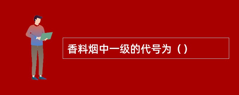 香料烟中一级的代号为（）