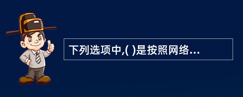 下列选项中,( )是按照网络区域从小到大排列的。