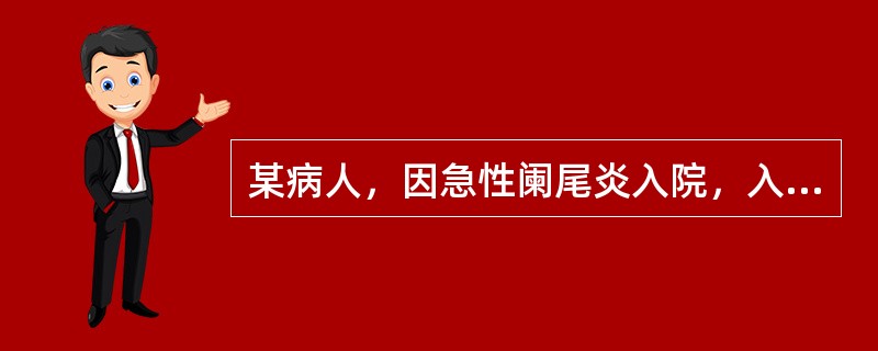 某病人，因急性阑尾炎入院，入院后出现腹膜炎，腹胀明显，呕吐胃内容物，应考虑A、急