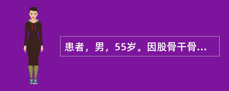 患者，男，55岁。因股骨干骨折行持续骨牵引，其护理哪项错误A、抬高床头15～30