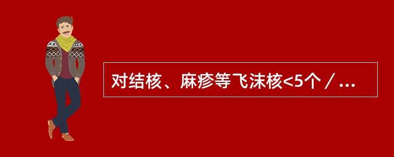 对结核、麻疹等飞沫核<5个／μm的经飞沫传播的疾病，以下隔离措施错误的是A、病人