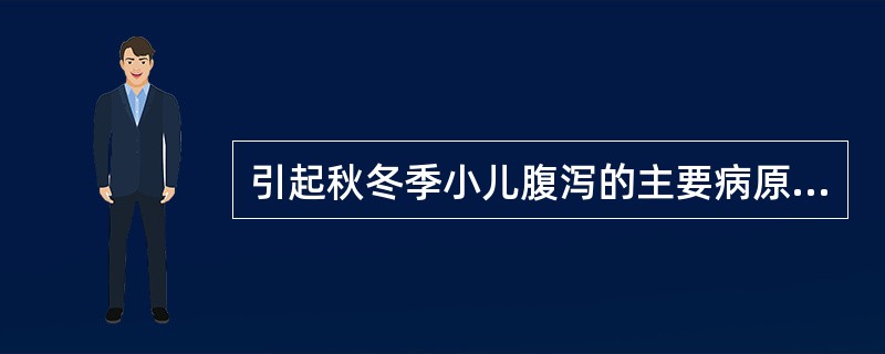 引起秋冬季小儿腹泻的主要病原体是A、柯萨奇病毒B、腺病毒C、轮状病毒D、埃可病毒