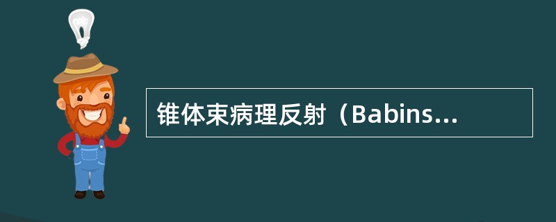 锥体束病理反射（Babinski征、Oppenheim征、Gordon征）（18