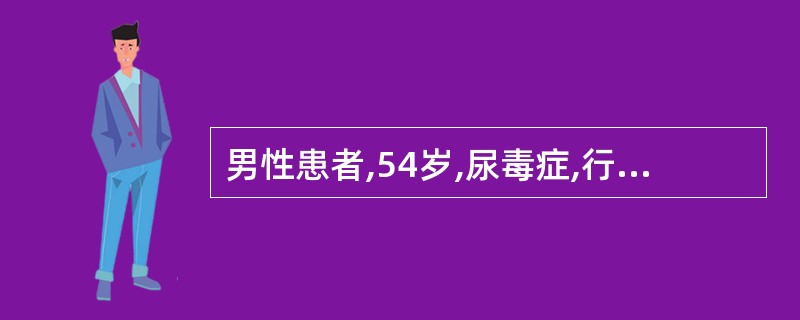 男性患者,54岁,尿毒症,行规律血液透析,每周3次,常出现血钾增高,不宜选用下列