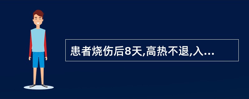 患者烧伤后8天,高热不退,入夜尤甚,神昏谵语,舌红绛光剥无苔,脉细数。其证型是