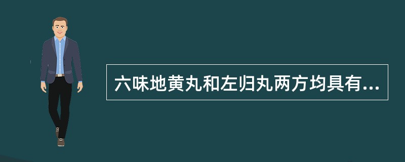 六味地黄丸和左归丸两方均具有的治疗作用是( )