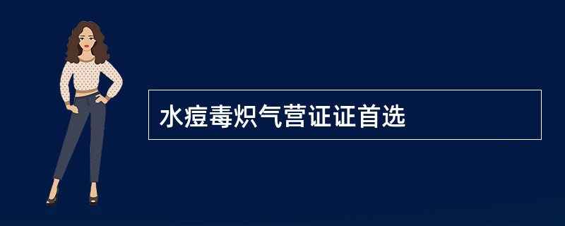 水痘毒炽气营证证首选