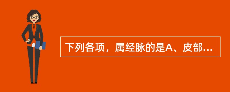 下列各项，属经脉的是A、皮部B、经筋C、络脉D、经别E、别络