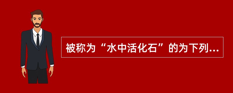 被称为“水中活化石”的为下列哪种鱼类（）