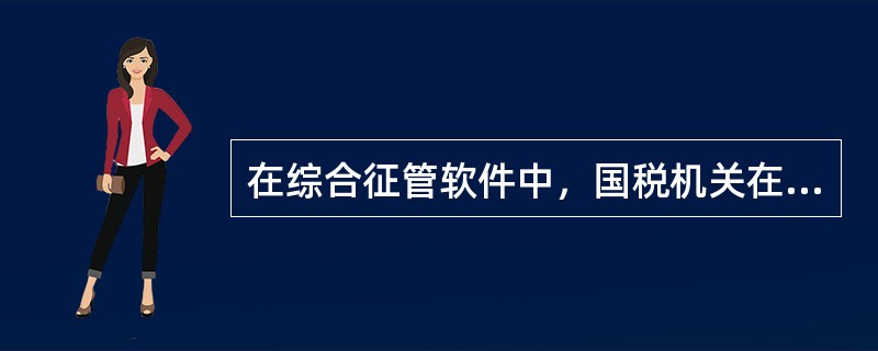 在综合征管软件中，国税机关在对个体工商户核定定额时使用下列（）文书。