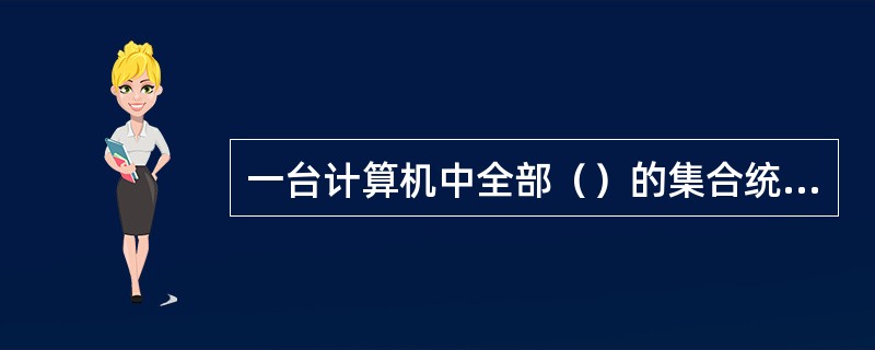 一台计算机中全部（）的集合统称为这台计算机的软件系统。
