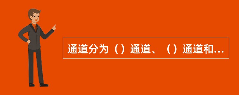 通道分为（）通道、（）通道和（）通道三种类型。