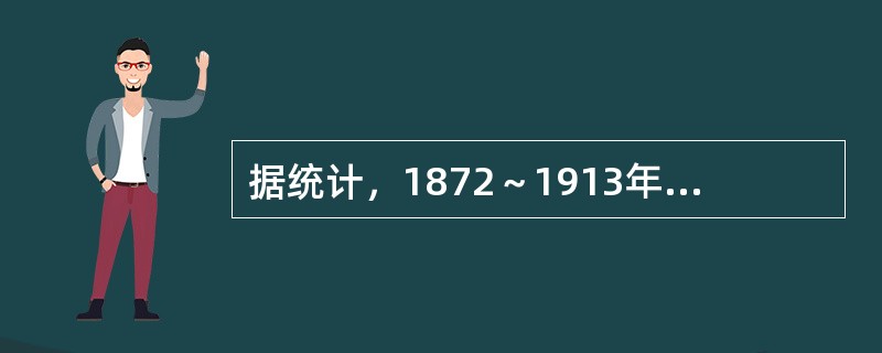 据统计，1872～1913年间，近代企业的创办人中，地主占55．9%，商人占18