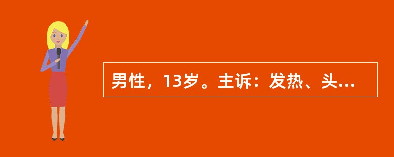 男性，13岁。主诉：发热、头痛、呕吐3天，昏睡1天。请针对该案例，说明问诊内容与