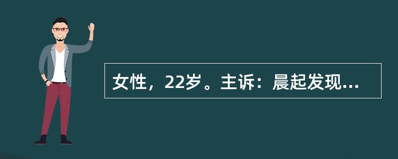 女性，22岁。主诉：晨起发现颜面水肿5天。请针对该案例，说明问诊内容与技巧。