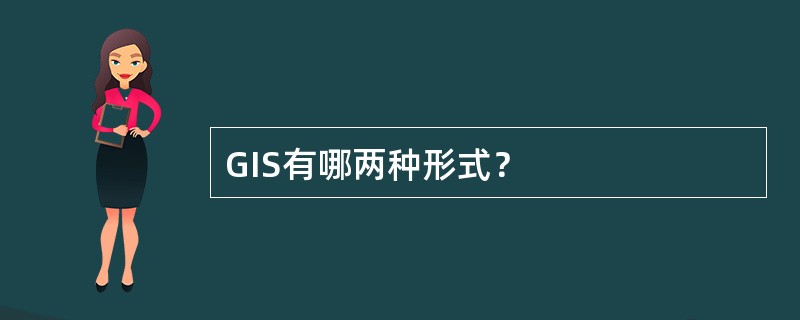 GIS有哪两种形式？