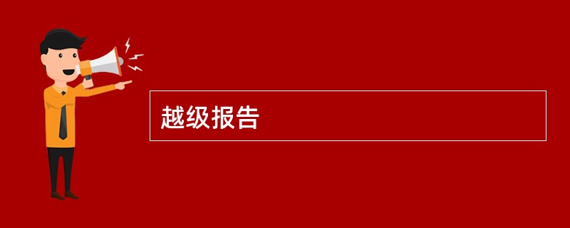 越级报告